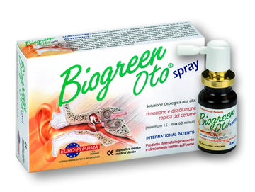 Biogreen Oto Spray για αφαίρεση και διάλυση κυψελίδας από το αυτί